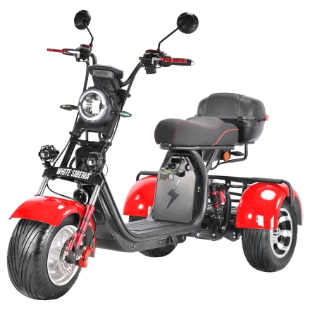 Электроскутер White Siberia Trike в наличии в Ставрополе