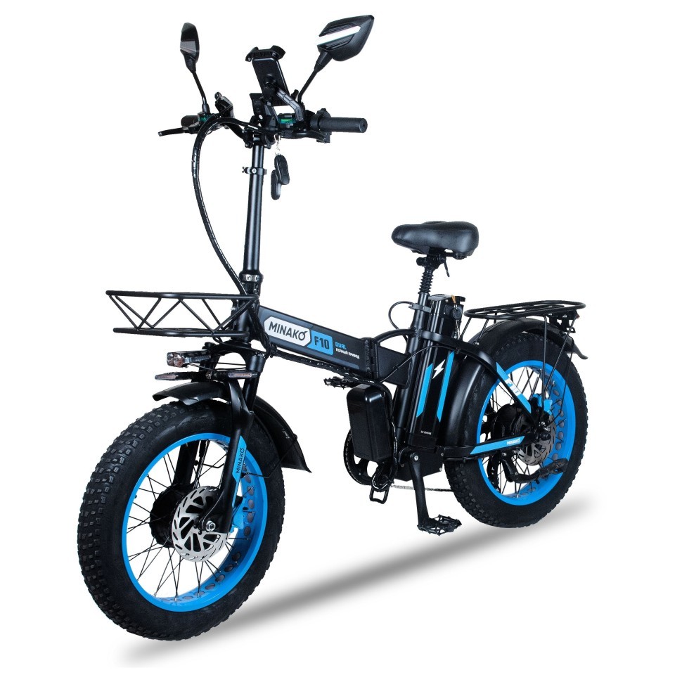 Электровелосипед Minako F10 Dual купить по цене 117 000 руб