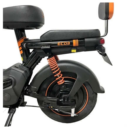 Электроскутер Kugoo EC03 — новинка 2025 года с мотором 600 Вт и дальностью до 80 км