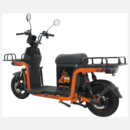 Электроскутер Kugoo U5 — 800 W и дальность до 110 км, для райдера и пассажира